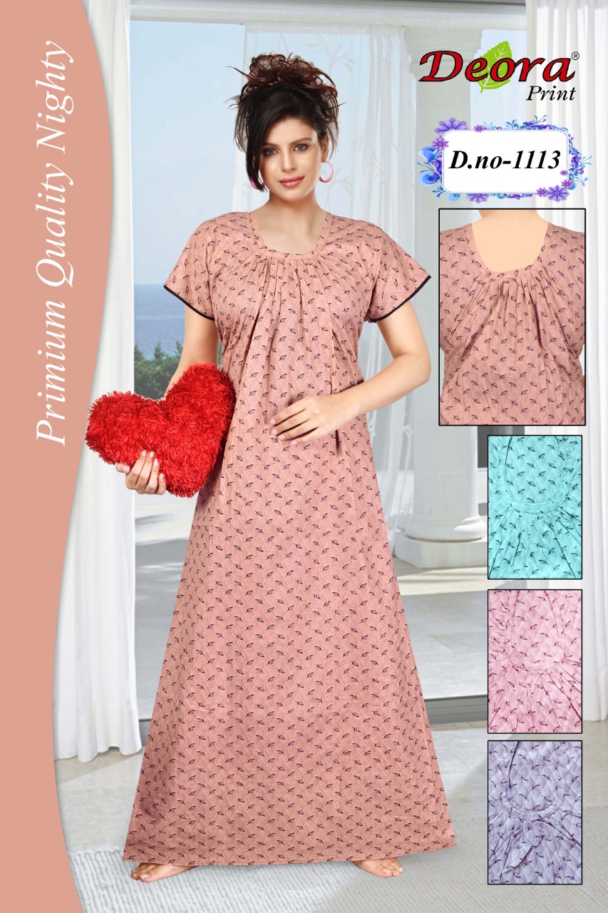 Deora Print collection: Pure Cotton Nighties