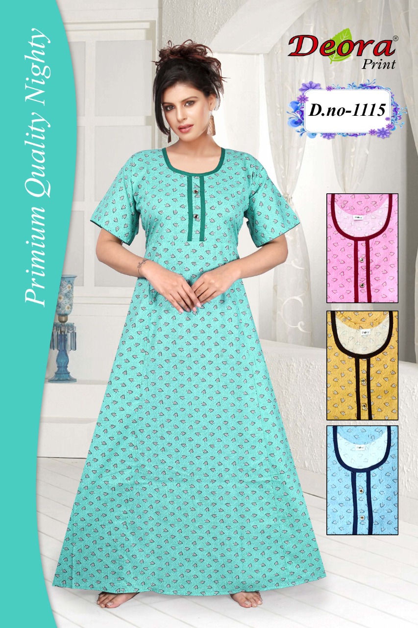 Deora Print collection: Pure Cotton Nighties