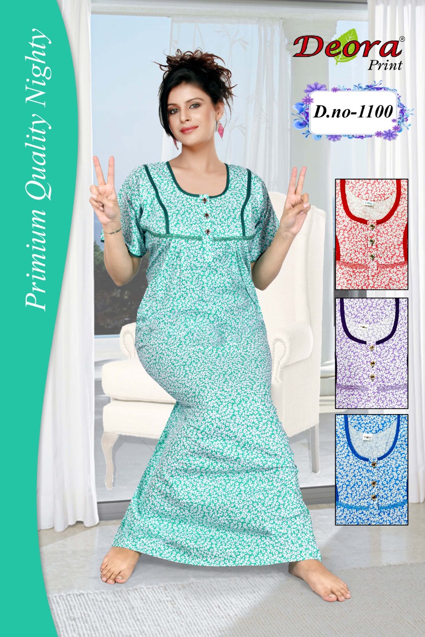 Deora Print collection: Pure Cotton Nighties