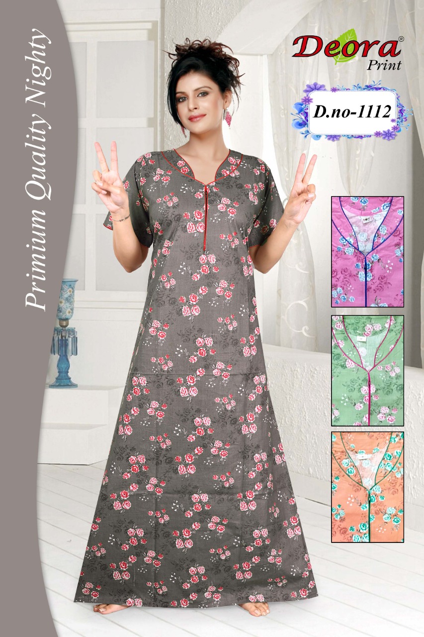 Deora Print collection: Pure Cotton Nighties