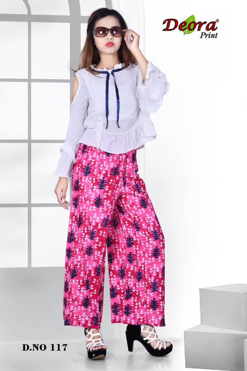 Deora Print collection: Rayon Printed Palazzos